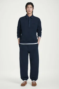 JOGGERS RECTOS DE ALGODÓN CON RIBETE EN CONTRASTE*COS Online