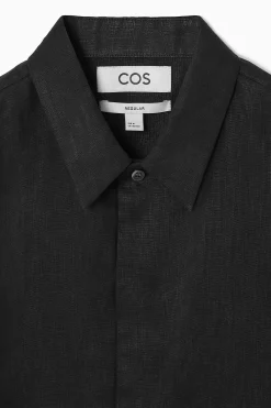 LINEN SHORTSLEEVED SHIRT*COS Discount