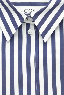 OVERSIZED WAISTED STRIPED SHIRT*COS Sale