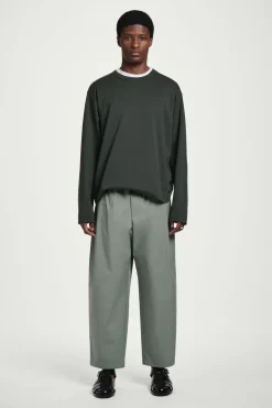PANTALÓN ANCHO CROP CON CINTURA ELÁSTICA*COS New