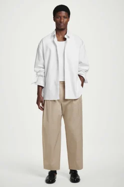 PANTALÓN ANCHO CROP CON CINTURA ELÁSTICA*COS Hot