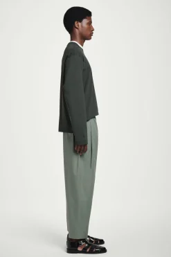 PANTALÓN ANCHO CROP CON CINTURA ELÁSTICA*COS New