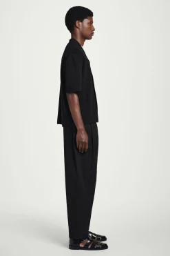 PANTALÓN ANCHO CROP CON CINTURA ELÁSTICA*COS Fashion