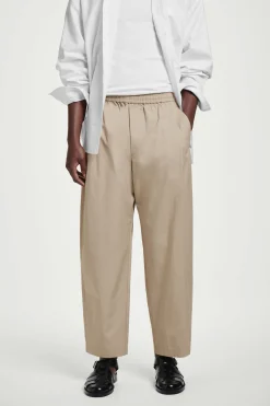 PANTALÓN ANCHO CROP CON CINTURA ELÁSTICA*COS Hot