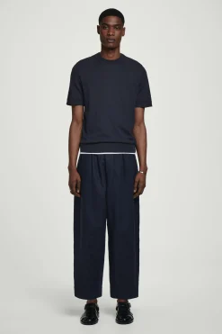 PANTALÓN ANCHO DE LINO CON CINTURA ELÁSTICA*COS Discount