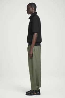 PANTALÓN ANCHO DE LINO CON CINTURA ELÁSTICA*COS Clearance
