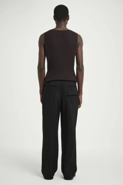 PANTALÓN ANCHO EN MEZCLA DE LINO*COS Best