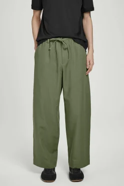 PANTALÓN BARREL FIT CON AJUSTE DE CORDÓN*COS Hot