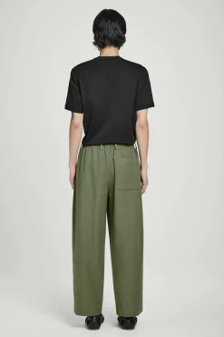 PANTALÓN BARREL FIT CON AJUSTE DE CORDÓN*COS Hot