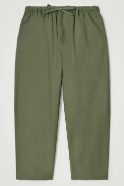 PANTALÓN BARREL FIT CON AJUSTE DE CORDÓN*COS Hot