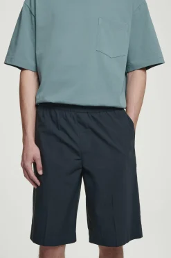 PANTALÓN CORTO ELÁSTICO DE ALGODÓN*COS Outlet