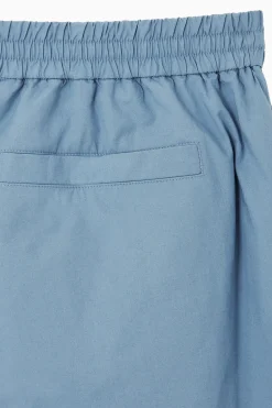 PANTALÓN CORTO ELÁSTICO DE ALGODÓN*COS Clearance