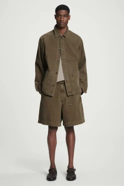 PANTALÓN CORTO VAQUERO CON CINTURÓN*COS Sale