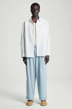 PANTALÓN VAQUERO ANCHO CON CINTURA ELÁSTICA*COS Sale