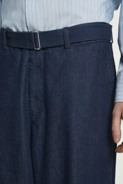 PANTALÓN VAQUERO RECTO CON CINTURÓN*COS Outlet