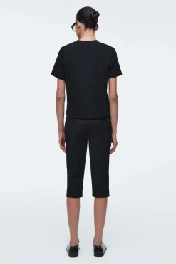 PANTALONES CAPRI DE MEZCLA DE ALGODÓN*COS Hot
