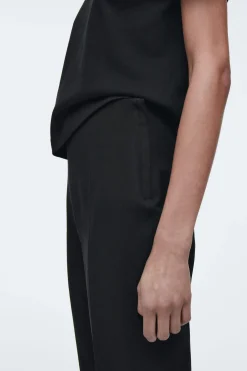 PANTALONES CAPRI DE MEZCLA DE ALGODÓN*COS Hot