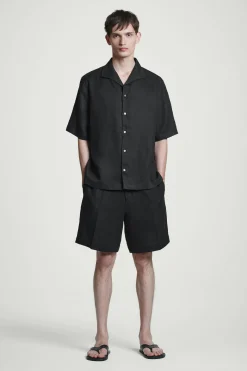 PANTALONES CORTOS DE LINO ELÁSTICO*COS Online