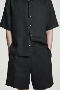 PANTALONES CORTOS DE LINO ELÁSTICO*COS Online