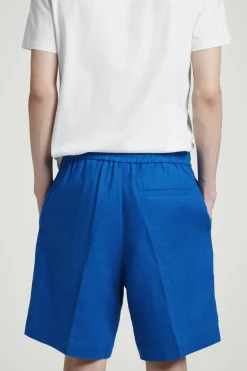 PANTALONES CORTOS DE LINO ELÁSTICO*COS Sale