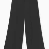 PANTALONES DE PERNERA ANCHA DE SEDA*COS New
