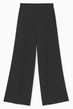 PANTALONES DE PERNERA ANCHA DE SEDA*COS New