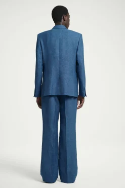 PANTALONES DE TRAJE DE CAMPANA DE LINO*COS Best