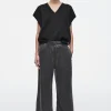 PANTALONES DENIM FLUIDOS DE PERNERA ANCHA*COS Fashion