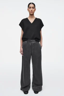 PANTALONES DENIM FLUIDOS DE PERNERA ANCHA*COS Fashion