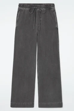 PANTALONES DENIM FLUIDOS DE PERNERA ANCHA*COS Fashion
