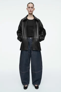 PANTALONES DENIM SIN TRATAR CON PERNERA DE BARRIL*COS Outlet