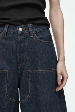 PANTALONES DENIM SIN TRATAR CON PERNERA DE BARRIL*COS Outlet