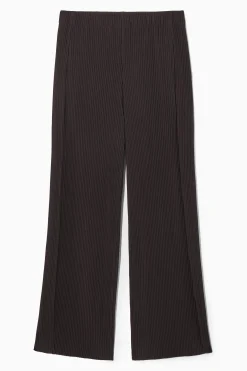 PANTALONES PLISADOS DE PERNERA ANCHA*COS Clearance