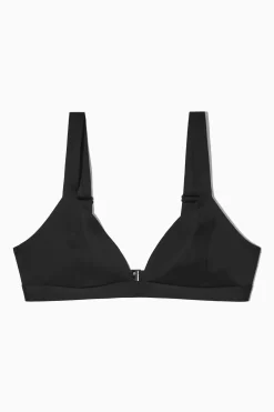PLUNGE TRIANGLE BIKINI TOP*COS Discount