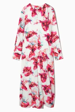 PRINTED KAFTAN DRESS*COS Online