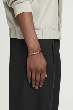 PULSERA DE CORDÓN DE PIEL CON ABALORIOS*COS Fashion