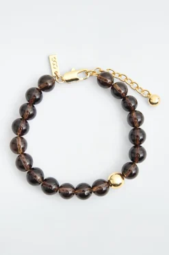 PULSERA DE CUARZO CON CUENTAS*COS New