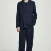 RELAXED LINEN STRAIGHTLEG TROUSERS*COS Clearance