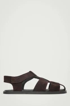SANDALIAS DE PESCADOR DE ANTE*COS Fashion
