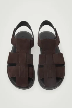 SANDALIAS DE PESCADOR DE ANTE*COS Fashion
