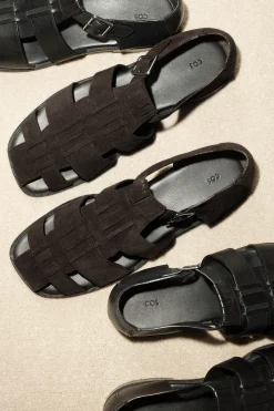 SANDALIAS DE PESCADOR DE ANTE*COS Discount