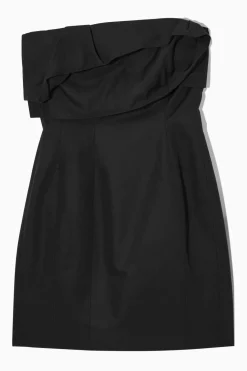STRAPLESS LINENBLEND MINI DRESS*COS Clearance