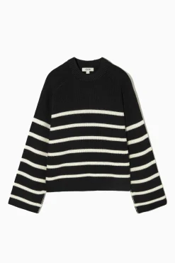 STRIPED MERINO WOOL JUMPER*COS Online