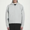 SUDADERA CAPUCHA NEOPRENO OVERSIZE CON CREMALLERA*COS Hot