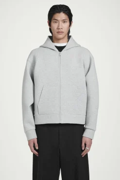 SUDADERA CAPUCHA NEOPRENO OVERSIZE CON CREMALLERA*COS Hot