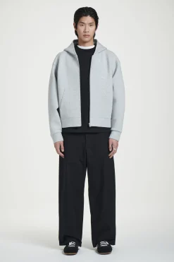 SUDADERA CAPUCHA NEOPRENO OVERSIZE CON CREMALLERA*COS Hot