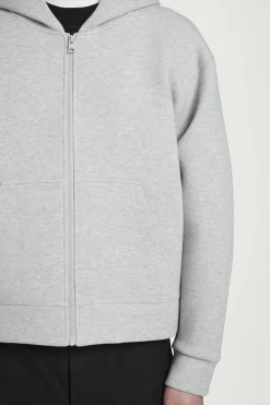 SUDADERA CAPUCHA NEOPRENO OVERSIZE CON CREMALLERA*COS Hot