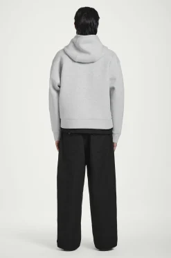 SUDADERA CAPUCHA NEOPRENO OVERSIZE CON CREMALLERA*COS Hot