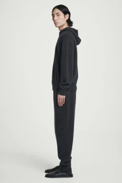 SUDADERA CON CAPUCHA DE CASHMERE HERVIDO*COS Sale