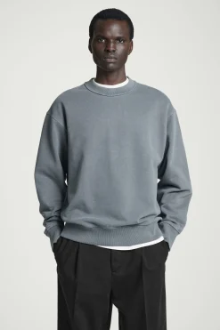 SUDADERA RELAXED FIT DE ALGODÓN LAVADO*COS Online